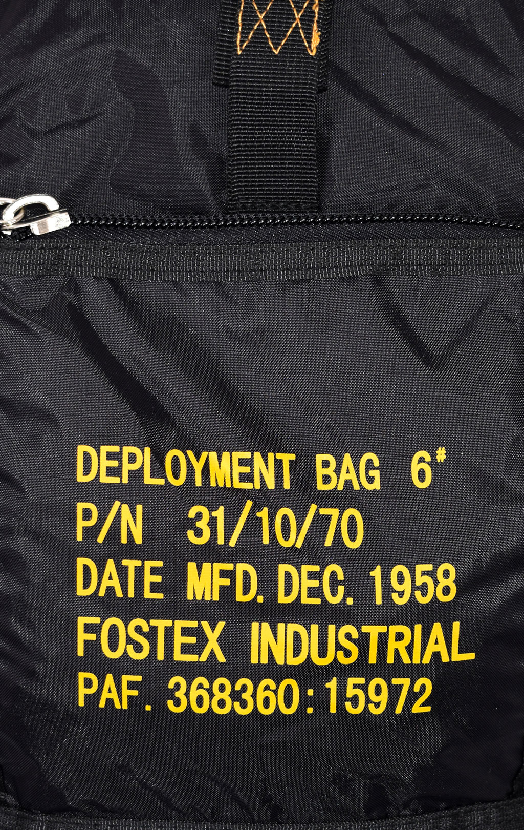 Рюкзак парашютный Fostex №6 black 