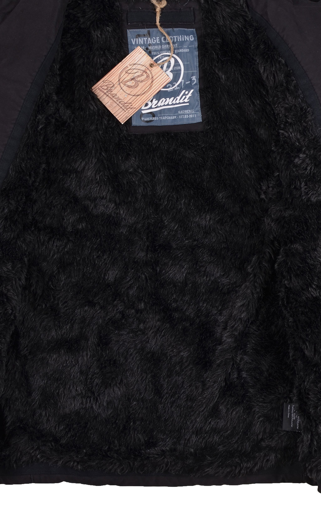 Куртка BRANDIT Vintage Diamond black 