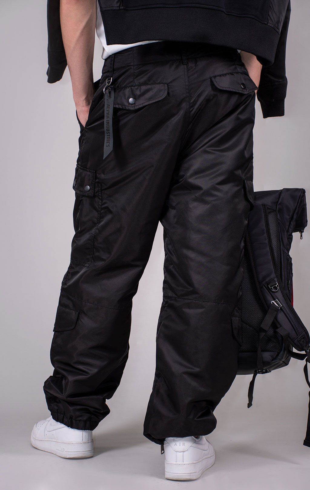 Брюки ALPHA INDUSTRIES A-11 FLIGHT PANT утеплённые FW 24/25 black 