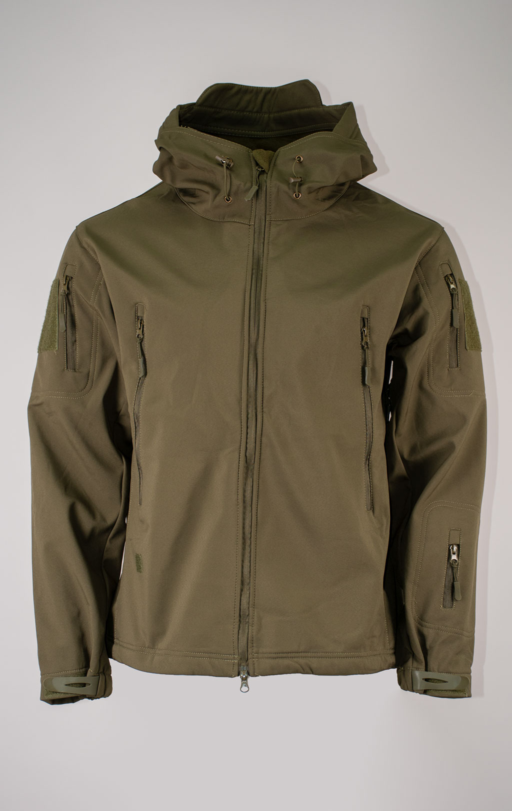 Куртка с капюшоном SABADO TAD SOFT SHELL green f-1904 
