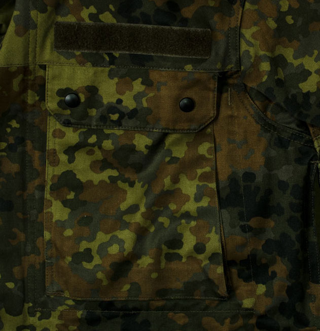 Парка с подстёжкой flecktarn б/у Германия