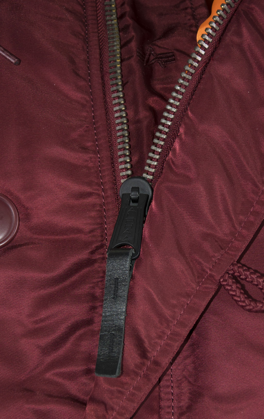 Аляска ALPHA INDUSTRIES VF 59 N-3B натур. мех burgundy 