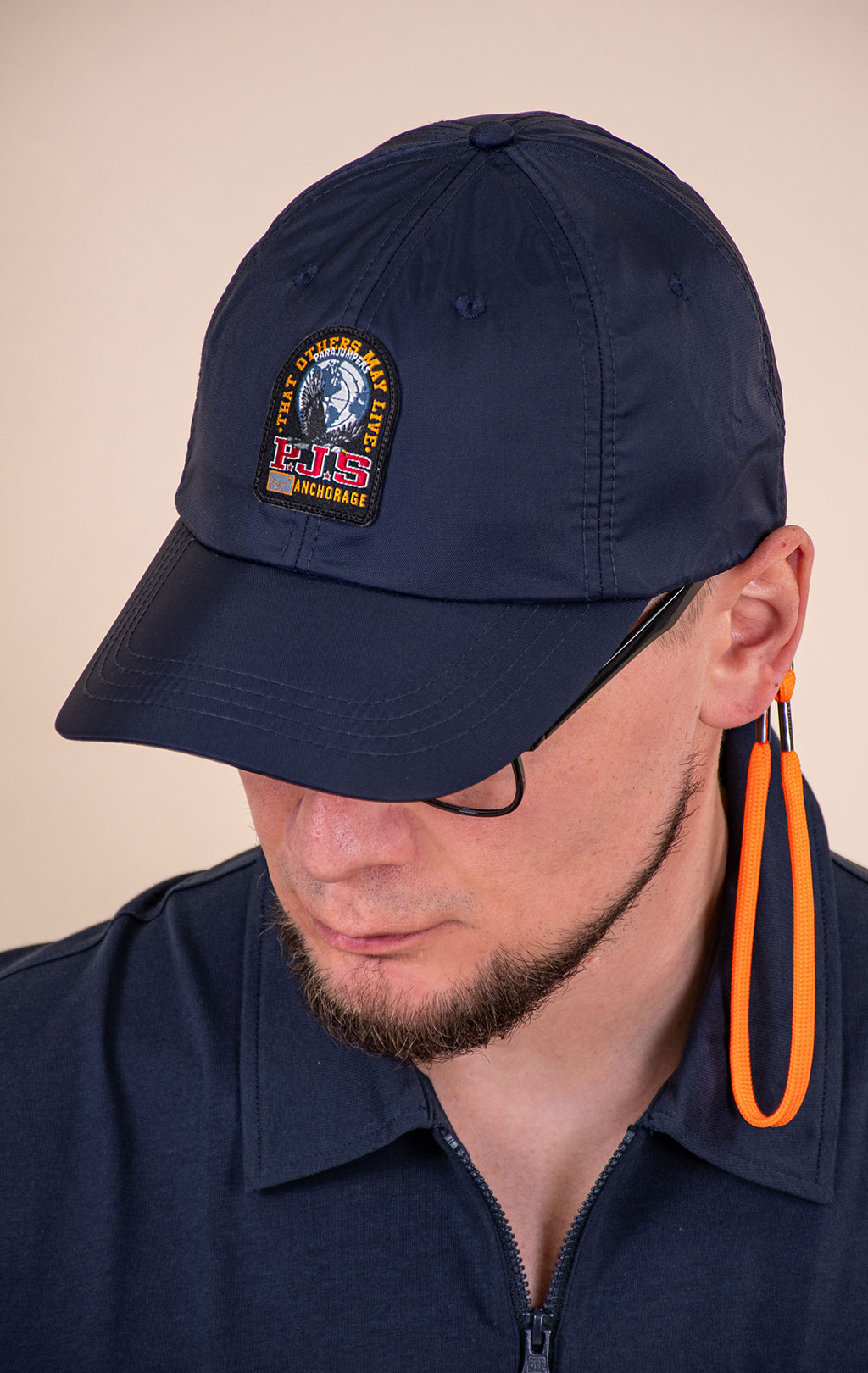 Бейсболка PARAJUMPERS BRAVO CAP SS 26 blue navy 