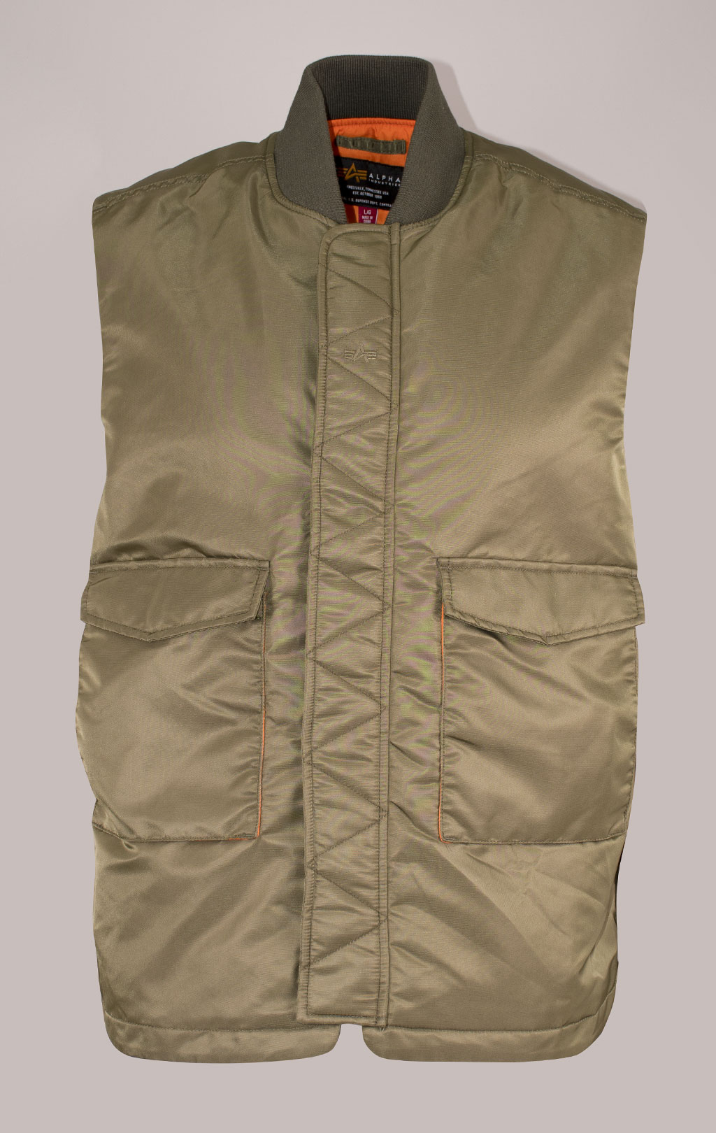 Жилет ALPHA INDUSTRIES MA-1 MOD VEST FW 24/25 OG-107 green 