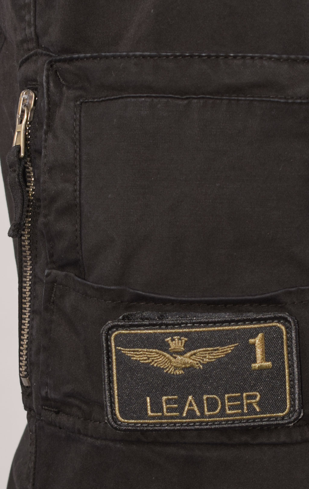 Брюки-карго AERONAUTICA MILITARE ANTI-G плотные FW 23/24/AL jet black (PA 1557) 