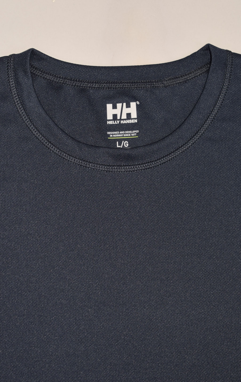 Термофутболка лонгслив HELLY HANSEN HH TECH CREW LS 100%полиэстер FW 23/24 navy (48364) 