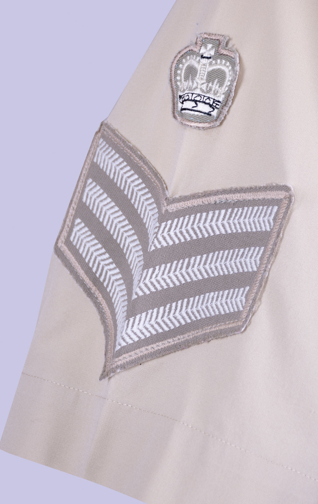 Рубашка армейская короткий рукав fawn (khaki) б/у Англия