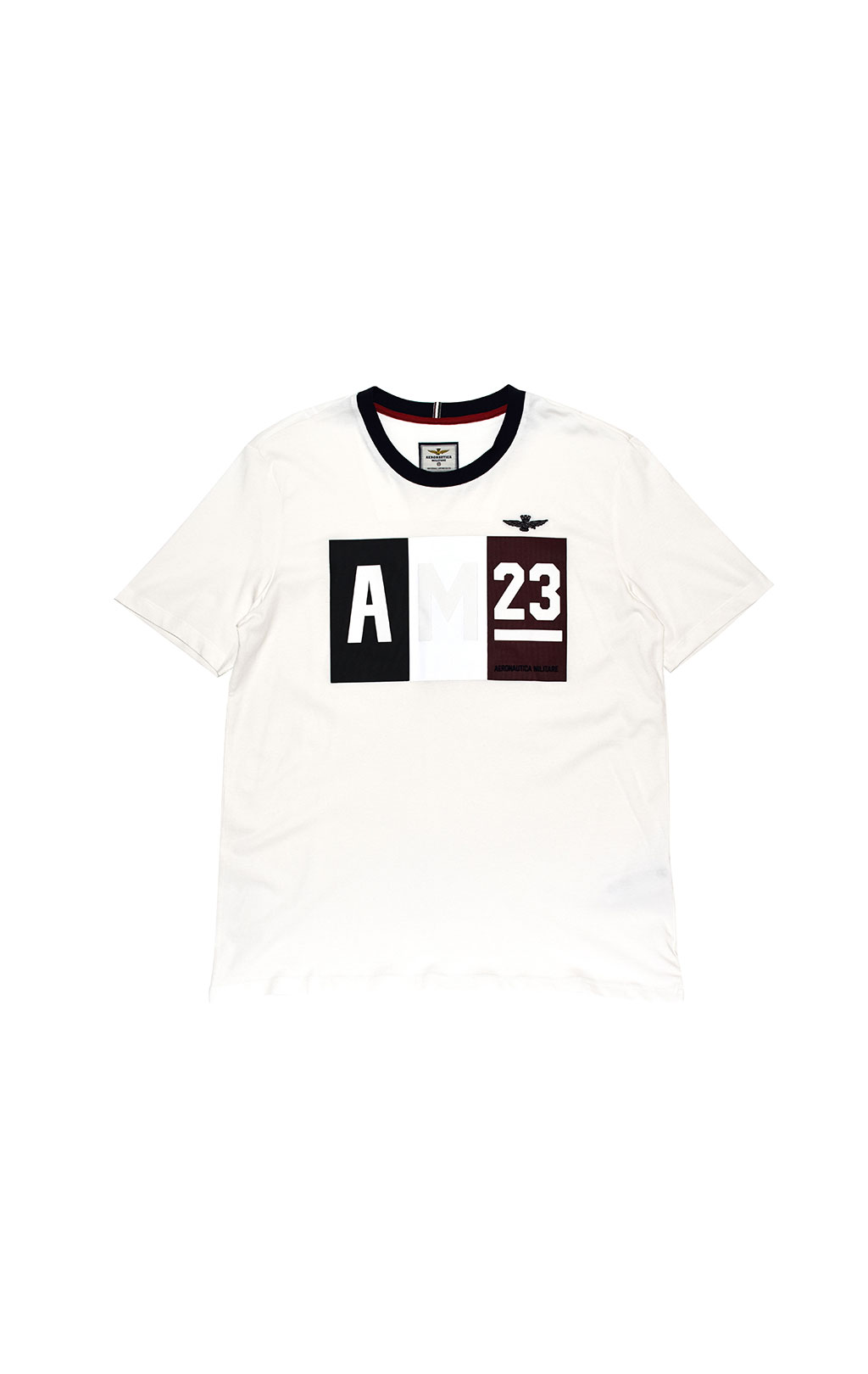 Футболка AERONAUTICA MILITARE SS 21/TR off white (TS 1866) 