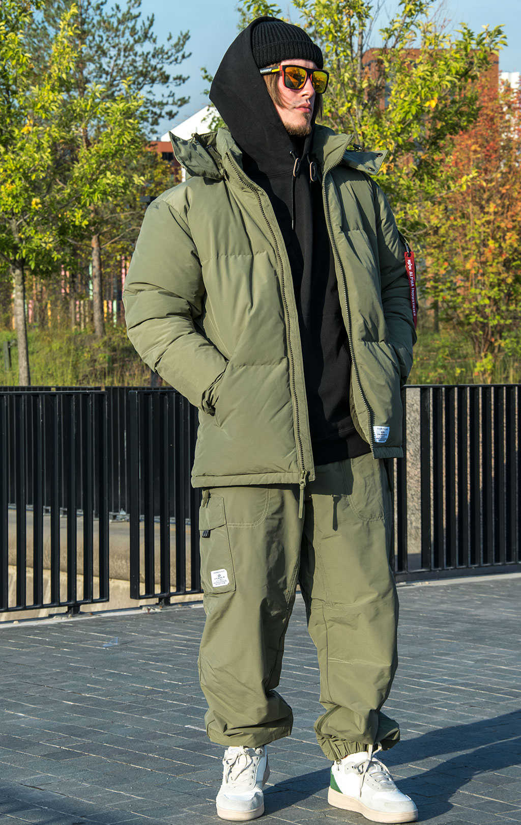 Куртка ALPHA INDUSTRIES PUFFER PARKA FW 23/24 m OG-107 green 