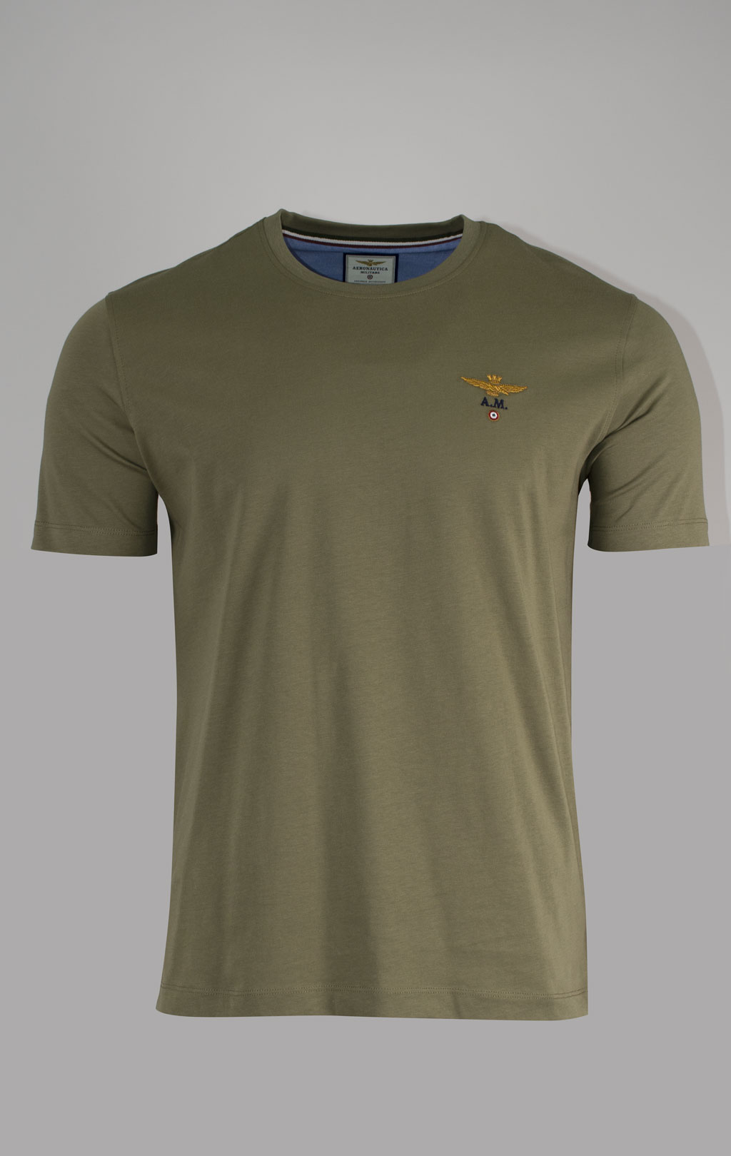 Футболка AERONAUTICA MILITARE SS 25 m/TR green (TS 1580) 