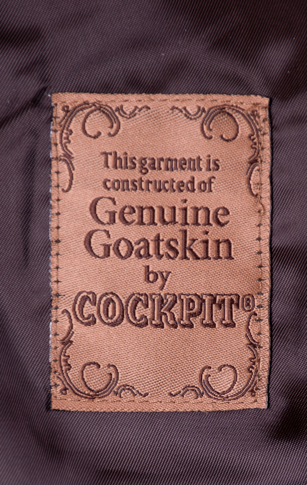 Куртка-пилот COCKPIT G-1 VINTAGE CPT HELLCAT кожа brown (Z21P007) 