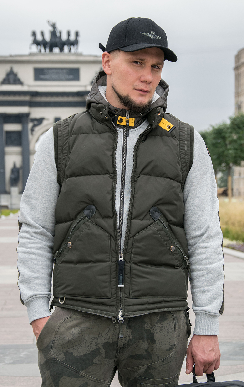 Жилет пуховой PARAJUMPERS KOBUK FW 21/22 sycamore 