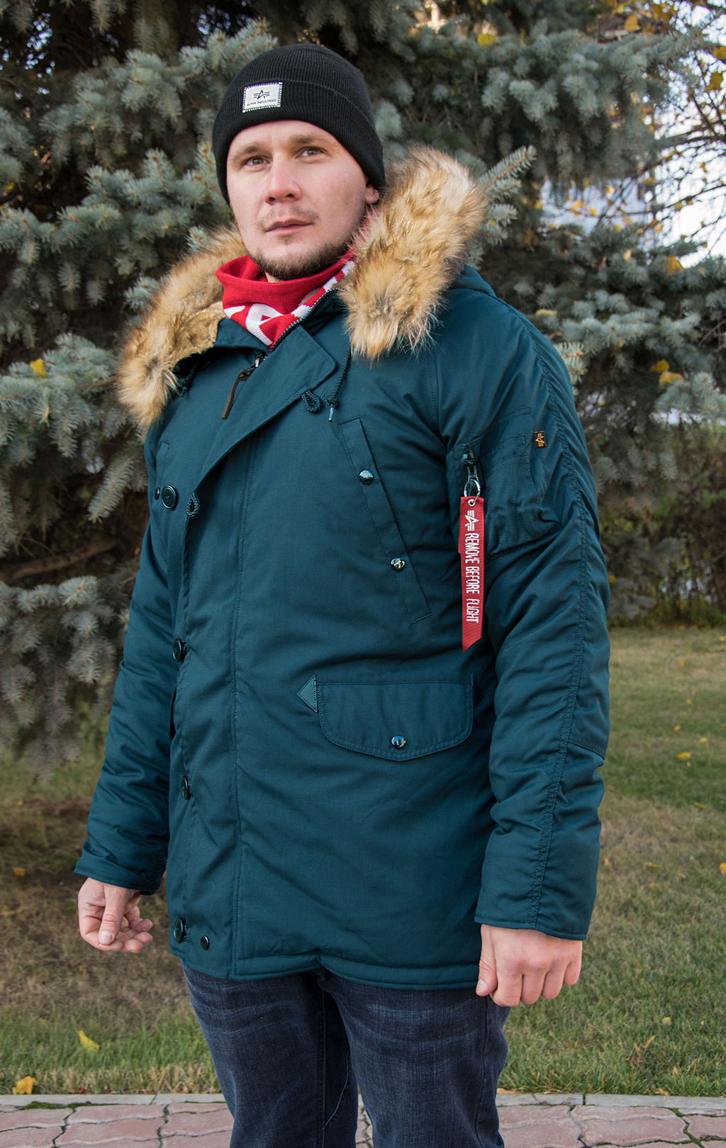 Аляска ALPHA INDUSTRIES EXPLORER blue bold 