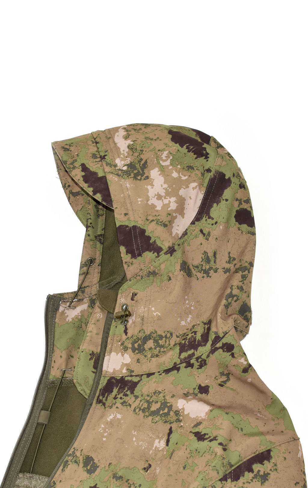Куртка тактическая Outdoor Tactical Soft Shell с капюшоном camo green Китай