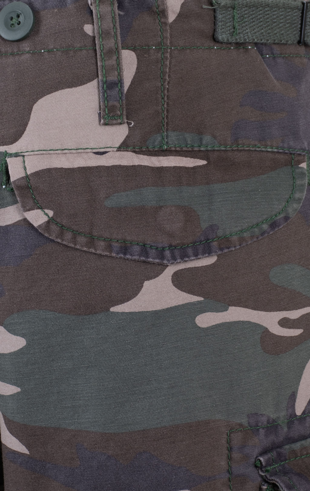 Шорты карго удлинённые Surplus ENGINEER 3/4 VINTAGE camo woodland 