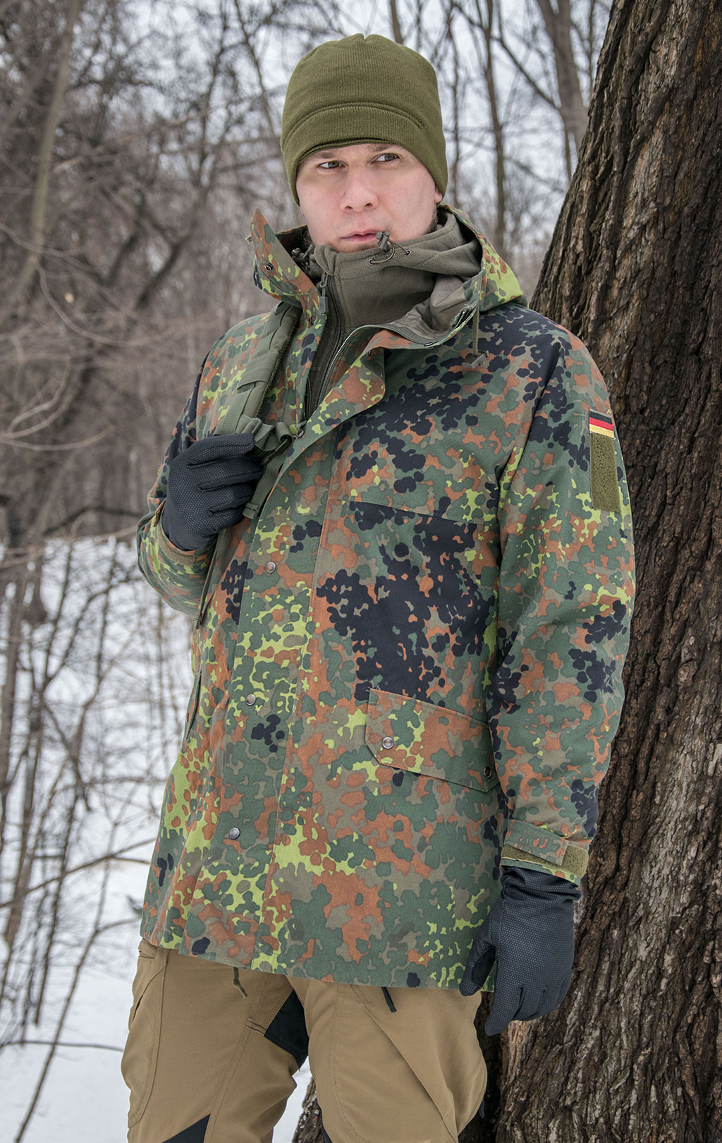 Куртка непромокаемая Gore-Tex Gore-Tex flecktarn б/у Германия