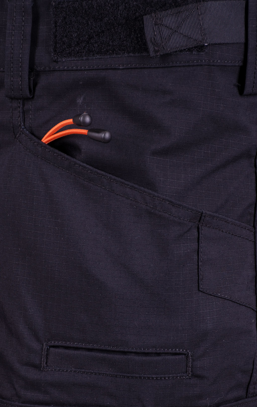 Брюки тактические Pentagon WOLF хлопок35%/полиэстер65% Rip-Stop stretch black 05031 