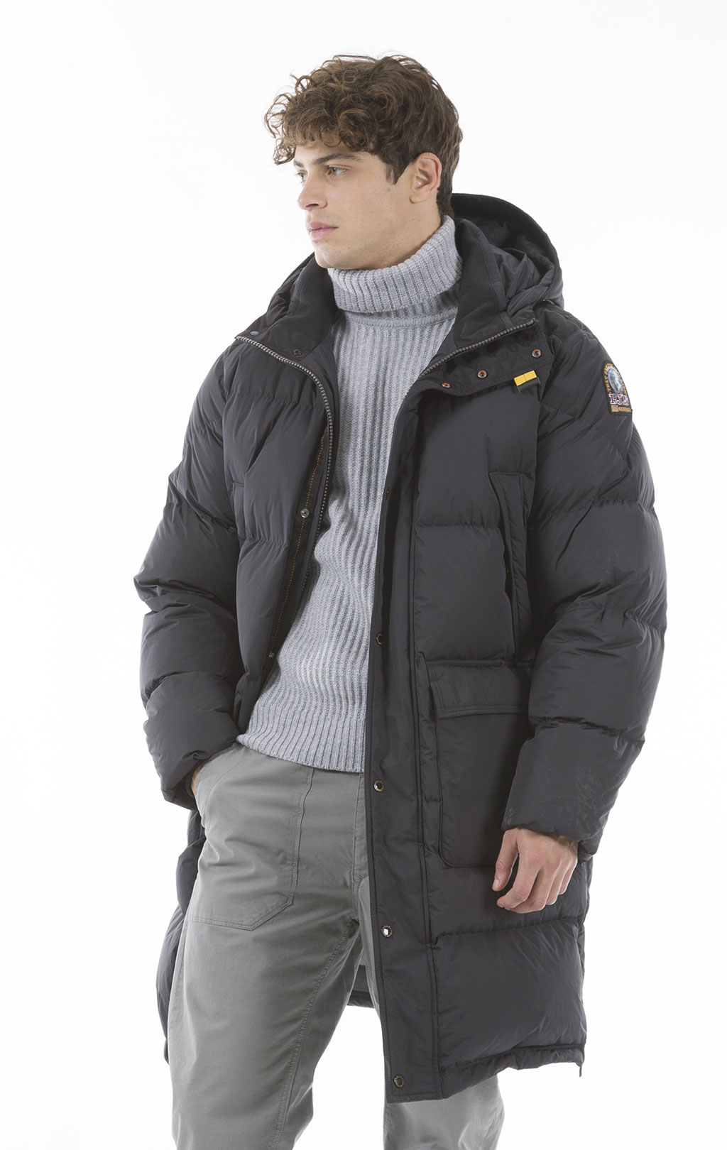 Куртка-пуховик PARAJUMPERS LONG BEAR MAN FW 23/24 black 