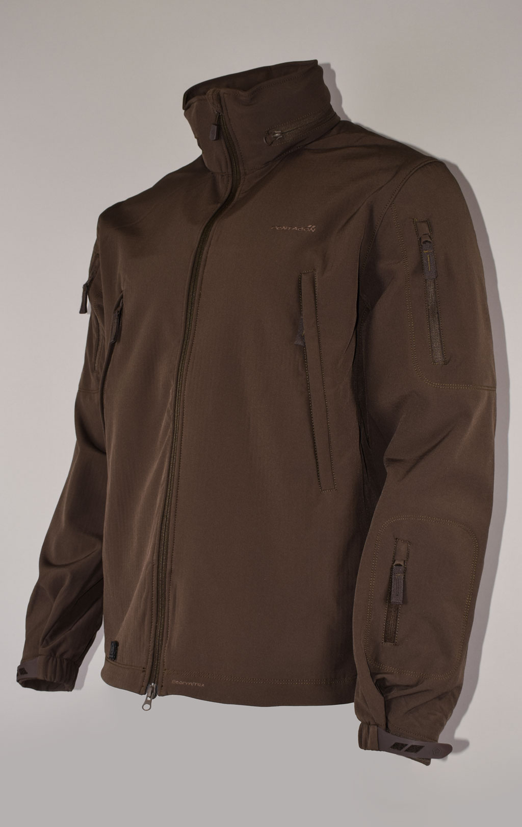 Куртка тактическая softshell Pentagon мембрана ARTAXES ESCAPE Soft Shell terra brown 08035 