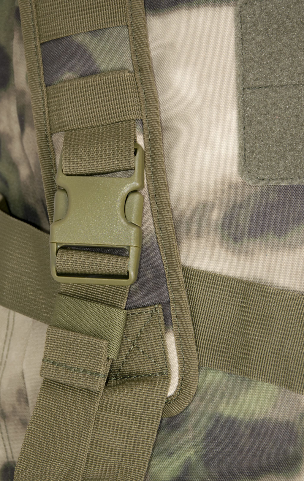 Сумка-рюкзак MOLLE 77x36x35 лямки MOLLE green camo BS-1439 Китай