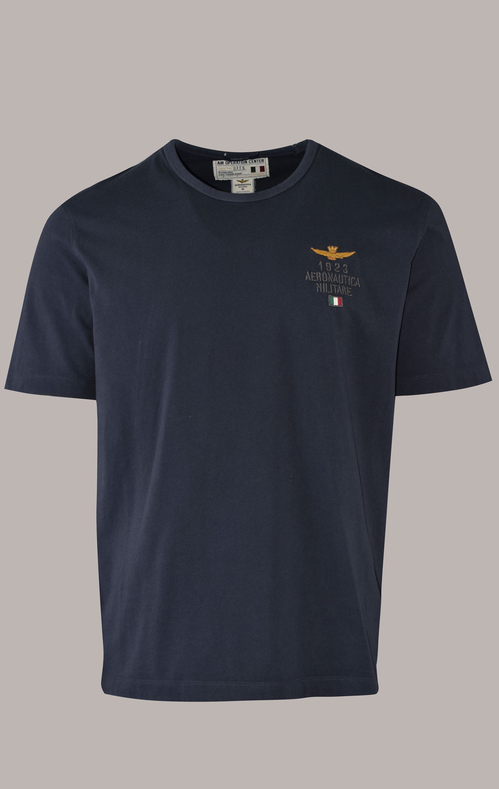 Футболка AERONAUTICA MILITARE big size SS 23/TR blue black (TS 2053) 