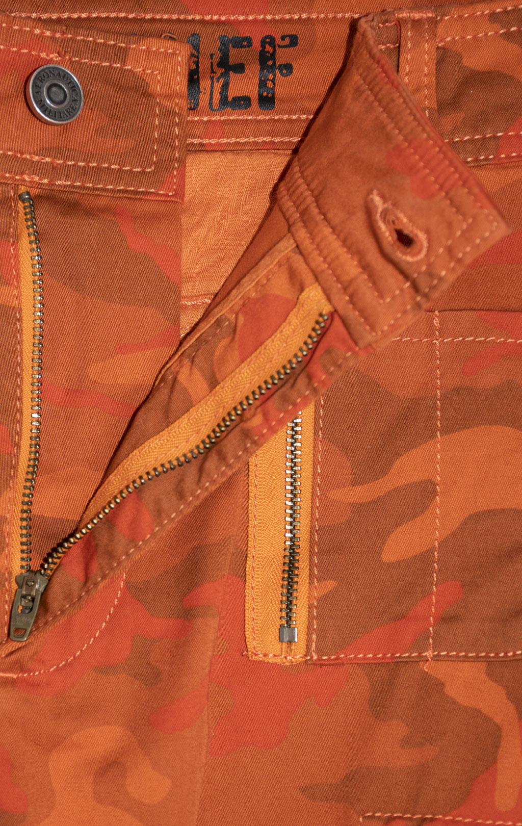 Шорты AERONAUTICA MILITARE SS 24/BD orange camo (BE 200) 