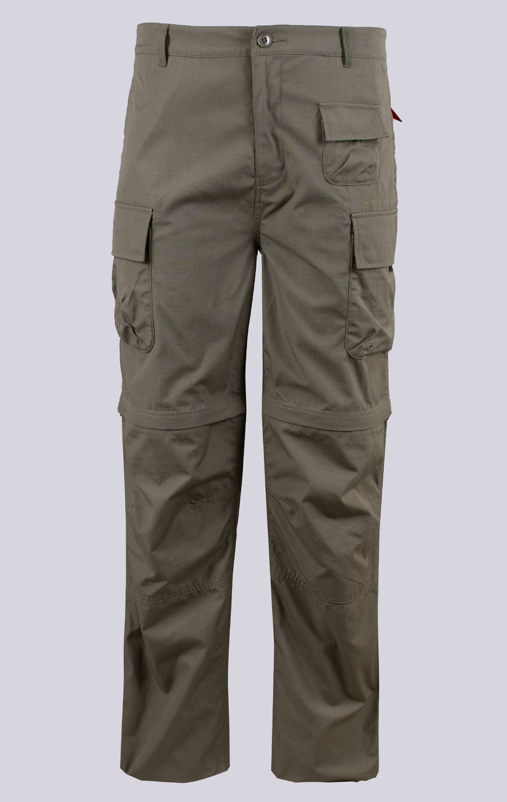 Брюки-шорты ALPHA INDUSTRIES CONVERTIBLE CARGO PANT SS 24 m OG-107 green 