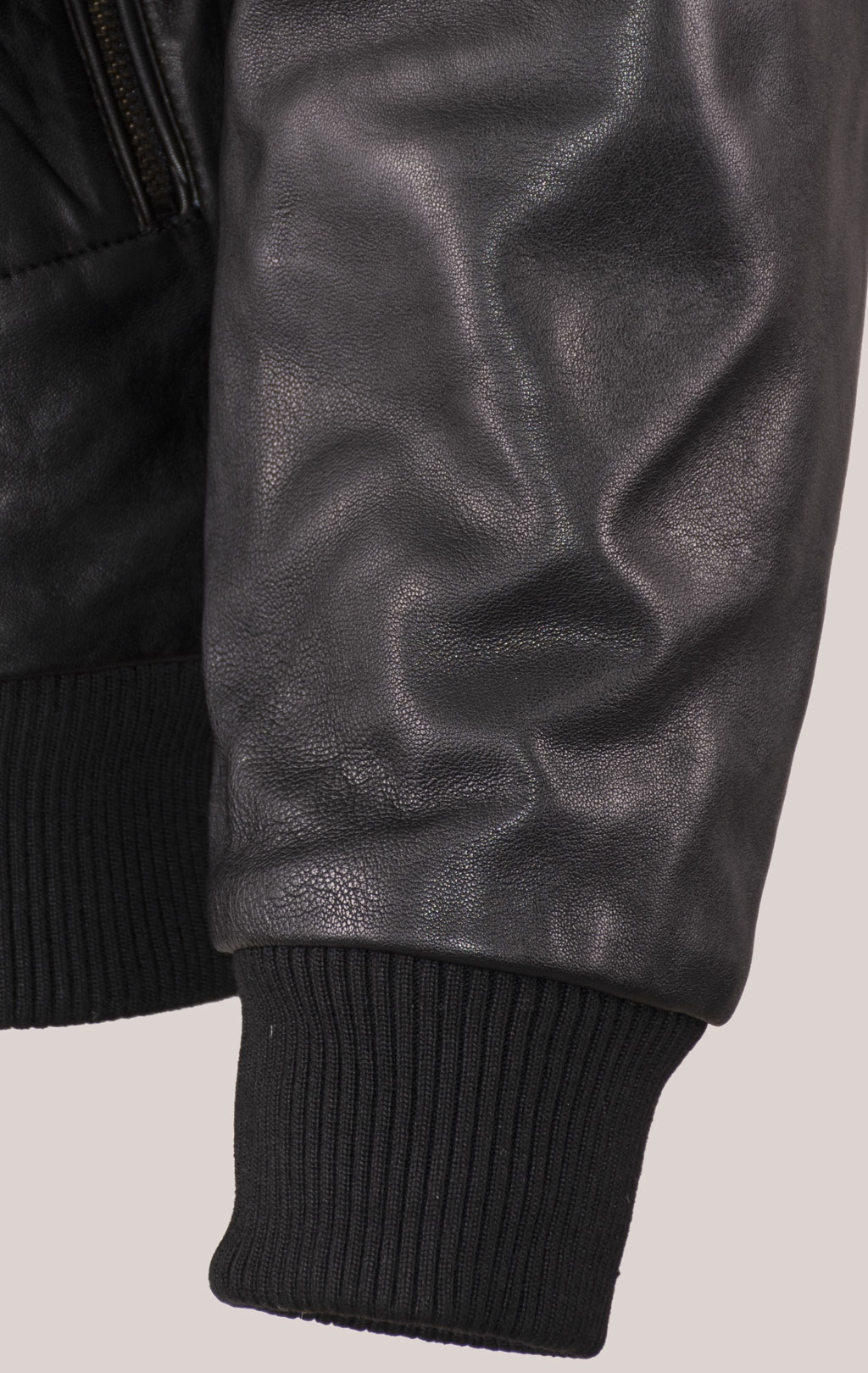 Куртка-бомбер AERONAUTICA MILITARE кожа FW 24/25/IN nero (PN 951) 