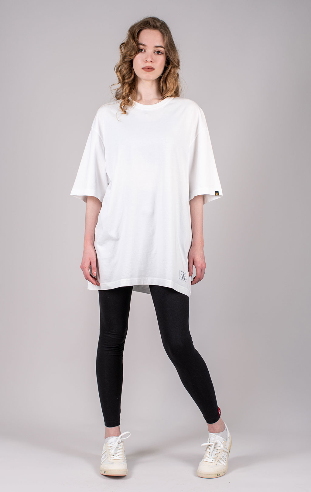 Футболка ALPHA INDUSTRIES ESSENTIAL RELAXED TEE SS 25 m white 