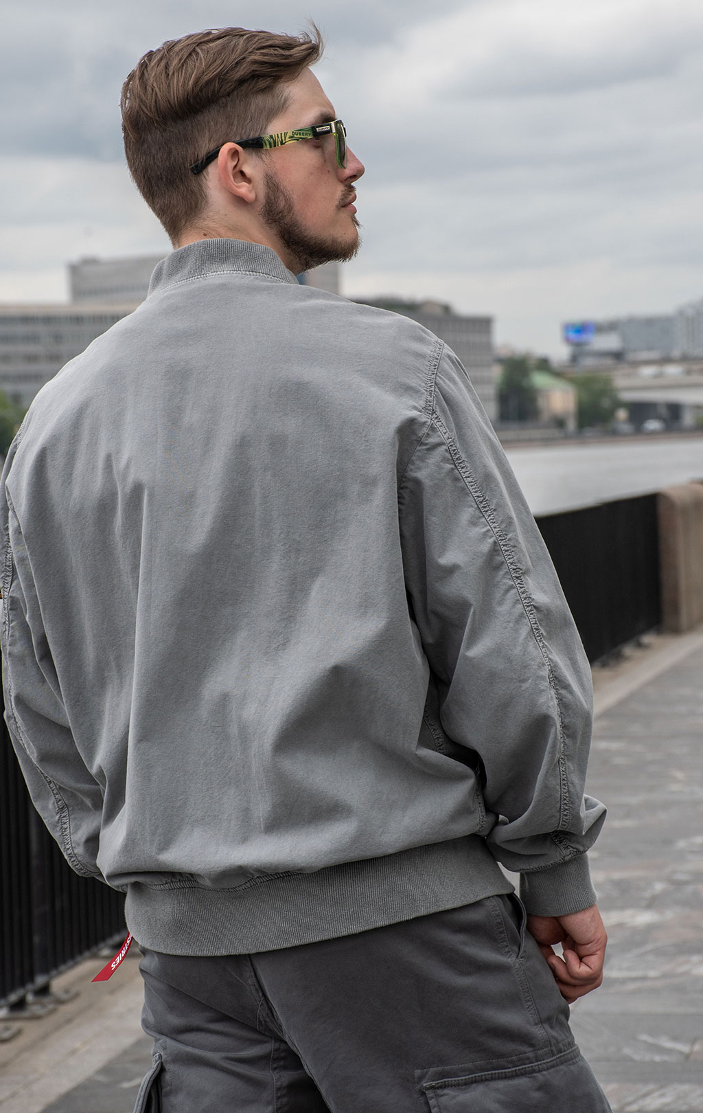 Ветровка ALPHA INDUSTRIES US NAVY DECK HOOKED MOD JACKET SS 24 m aircraft gray 