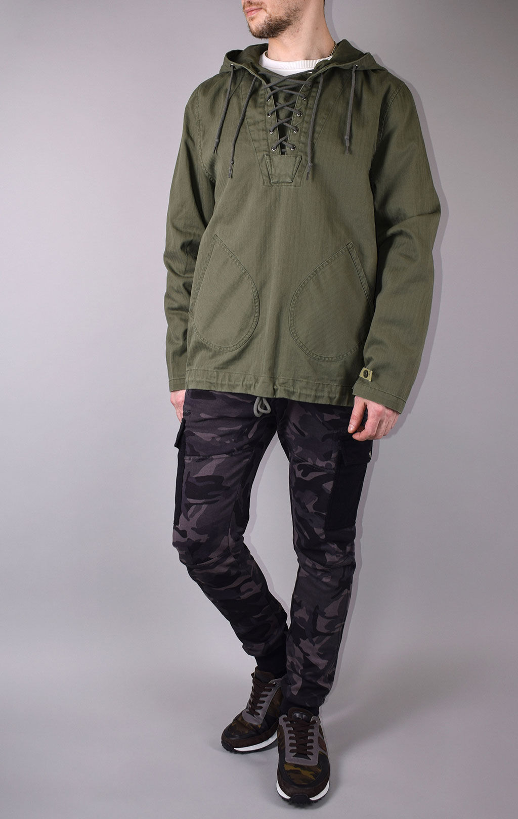 Анорак ALPHA INDUSTRIES MARINER ANORAK хлопок olive 