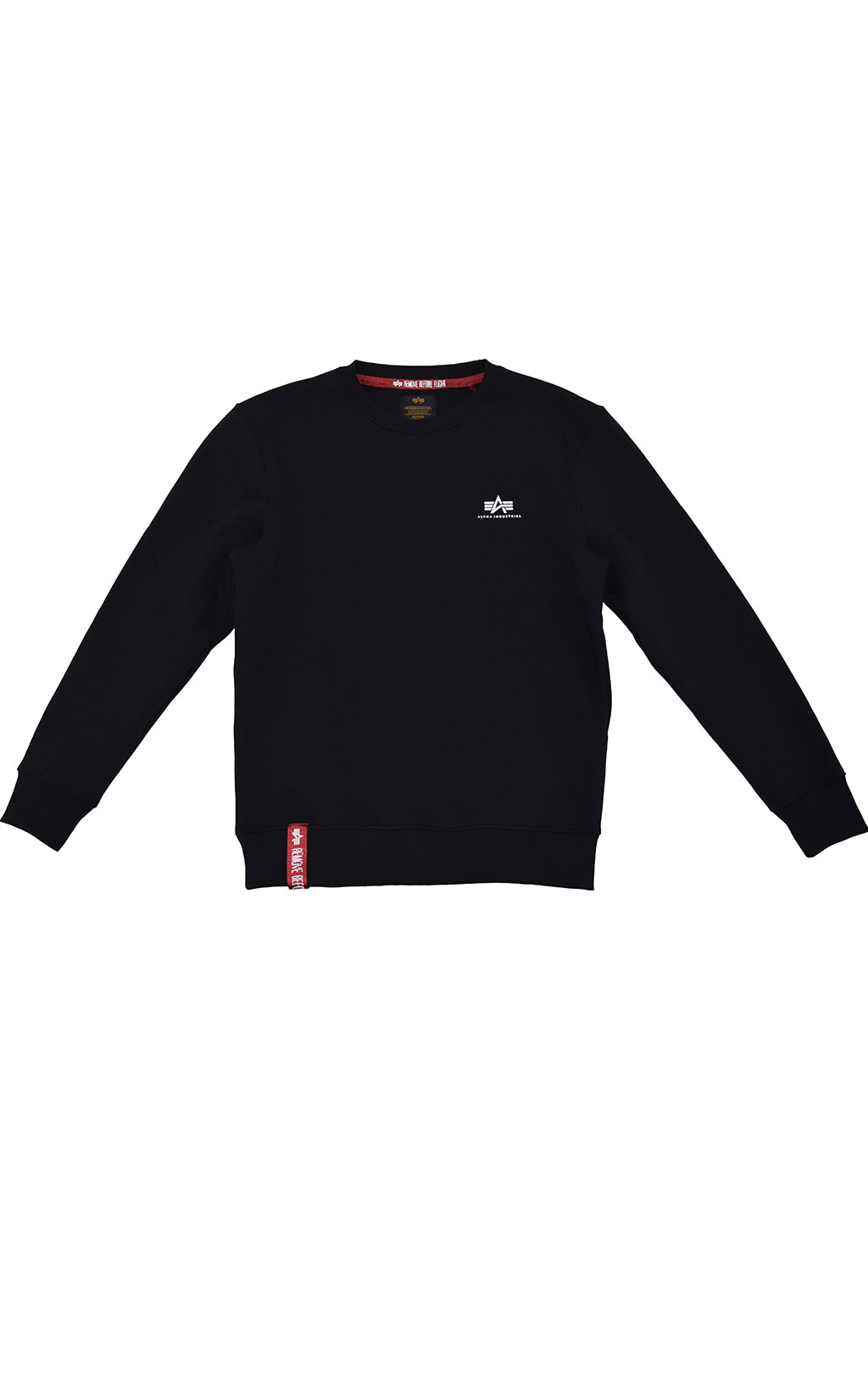 Свитшот ALPHA INDUSTRIES BASIC SWEATER SMALL LOGO black 