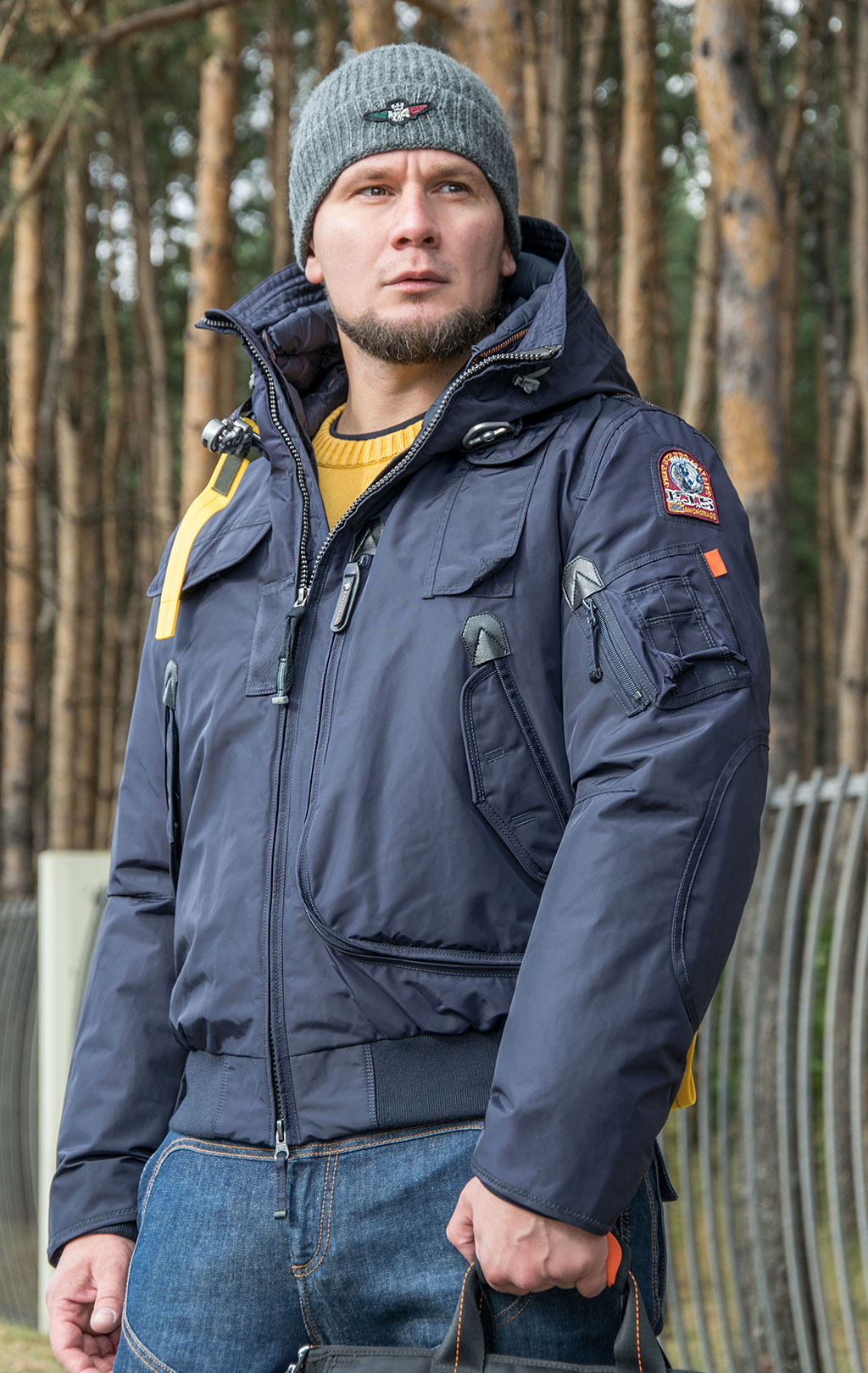 Аляска-пуховик PARAJUMPERS GOBI FW 22/23 navy 