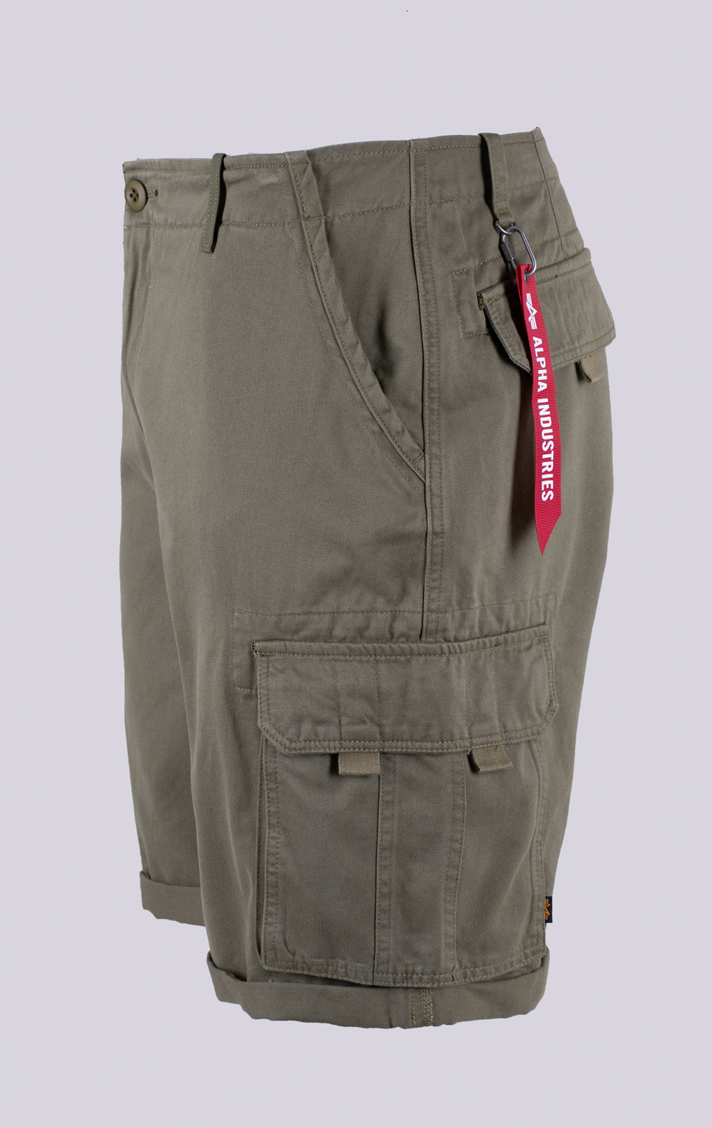 Шорты карго ALPHA INDUSTRIES CREW SHORT SS 24 m OG-107 green 