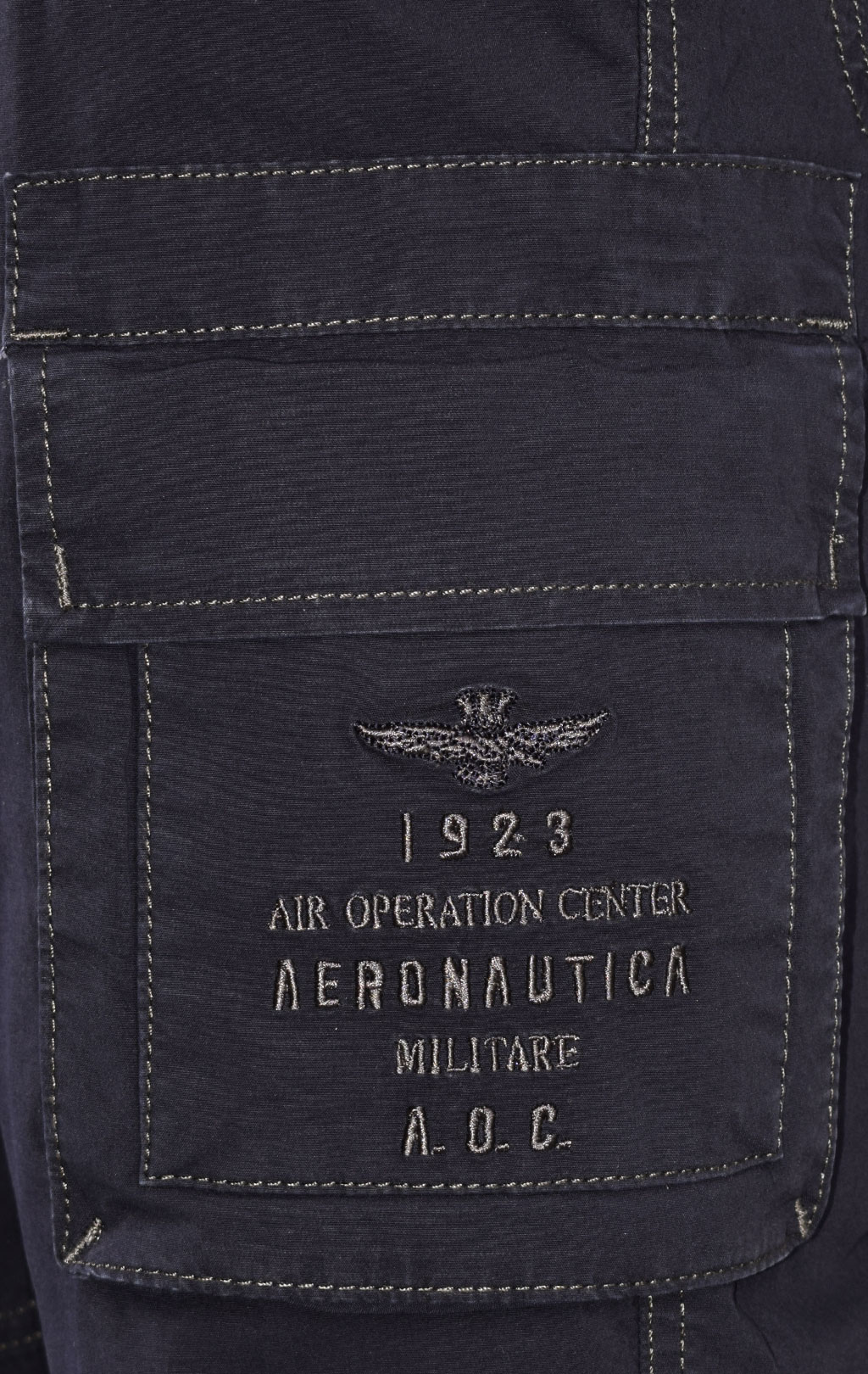 Брюки-карго AERONAUTICA MILITARE big size SS 22/AL dark navy (PA 1482) 