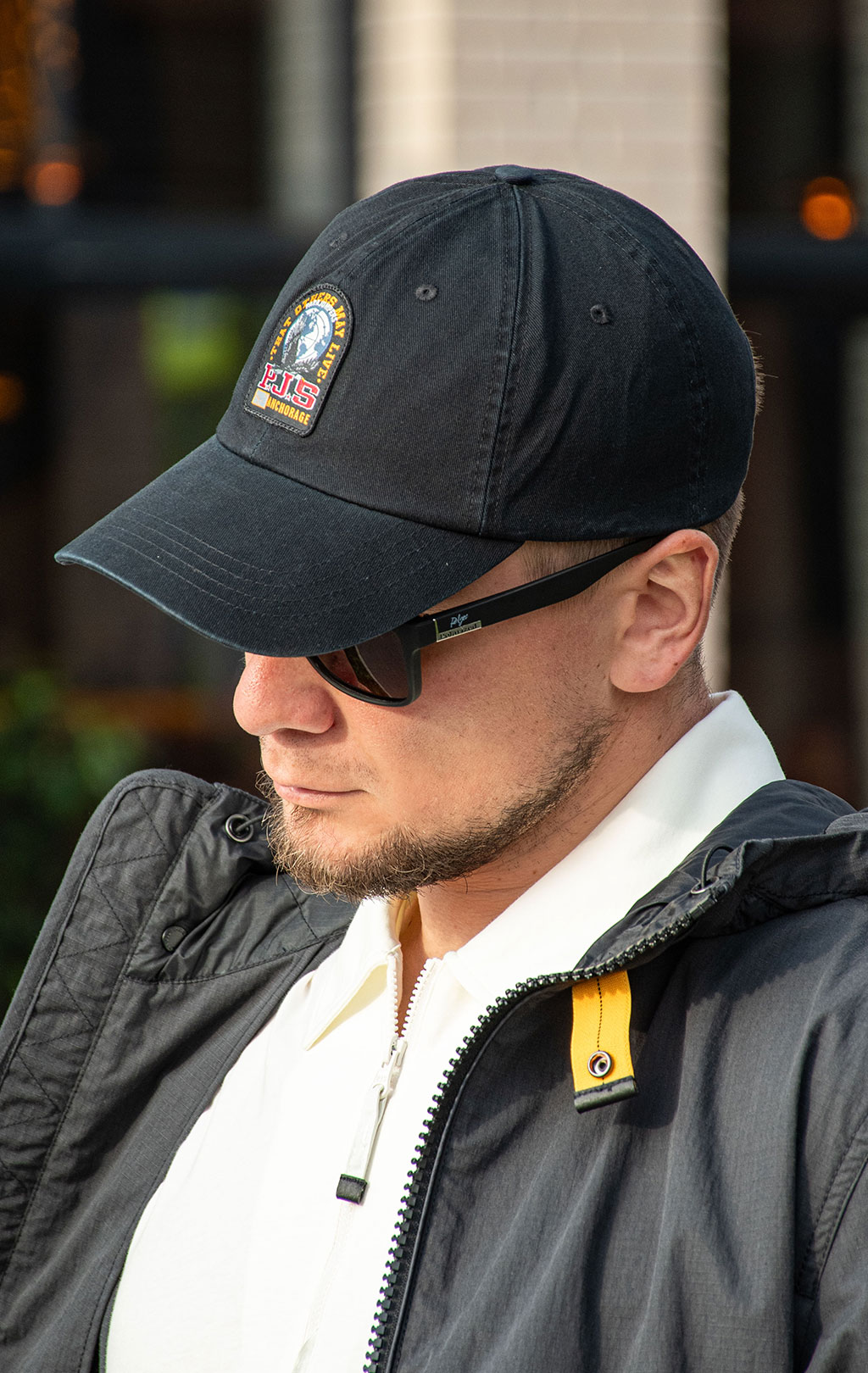 Бейсболка PARAJUMPERS PATCH CAP SS 26 black 
