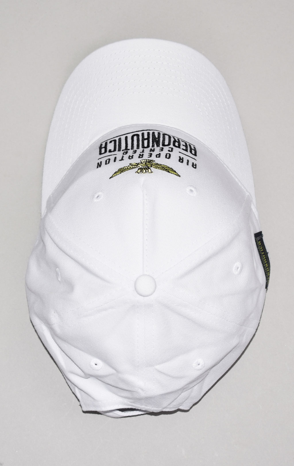 Бейсболка AERONAUTICA MILITARE SS 22/CN bianco (HA 1096)