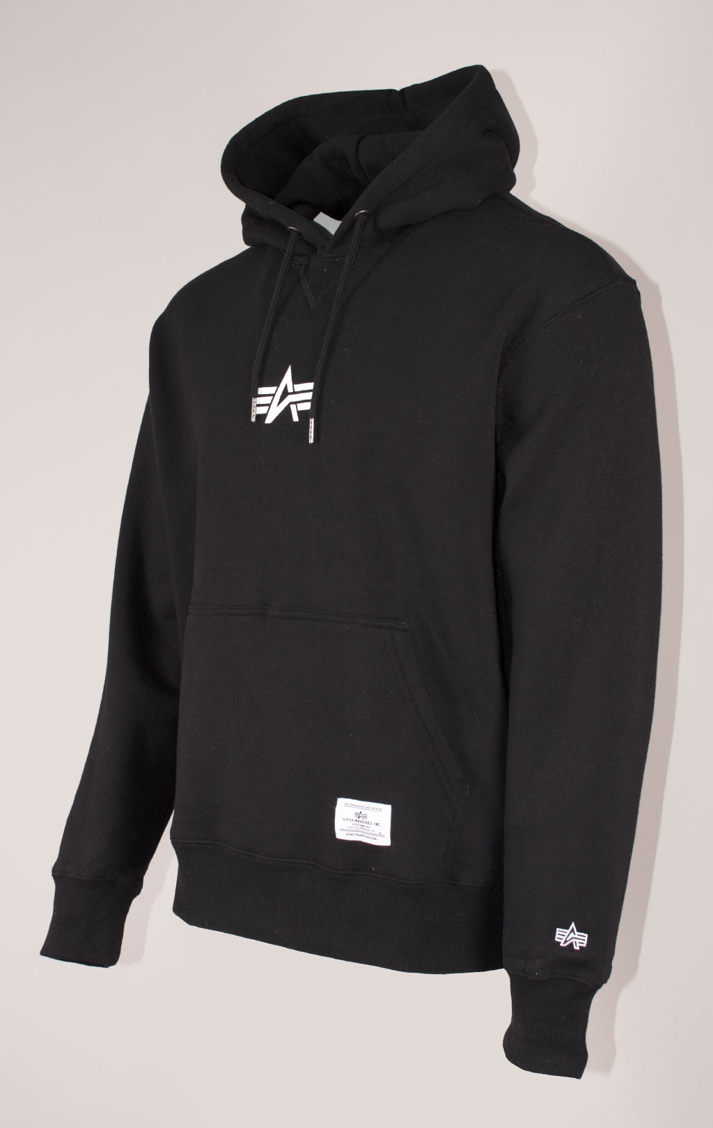 Толстовка ALPHA INDUSTRIES BORN OF PURPOSE HOODIE FW 24/25 black 