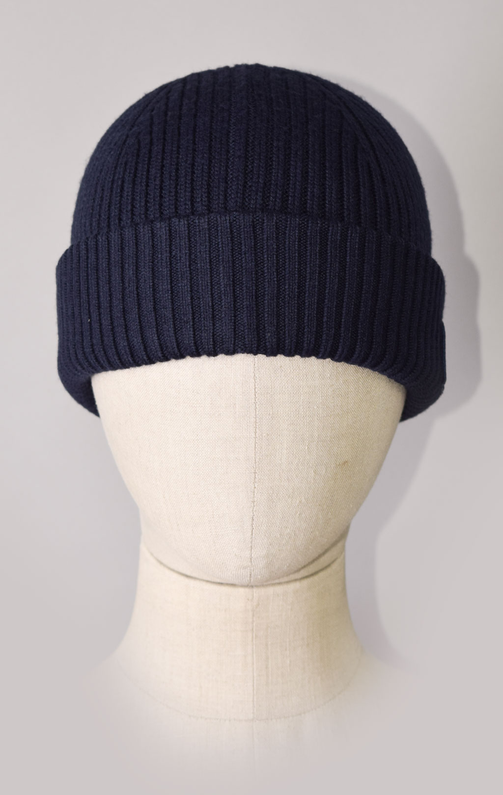 Шапка вязаная PARAJUMPERS RIB HAT FW 23/24 navy 