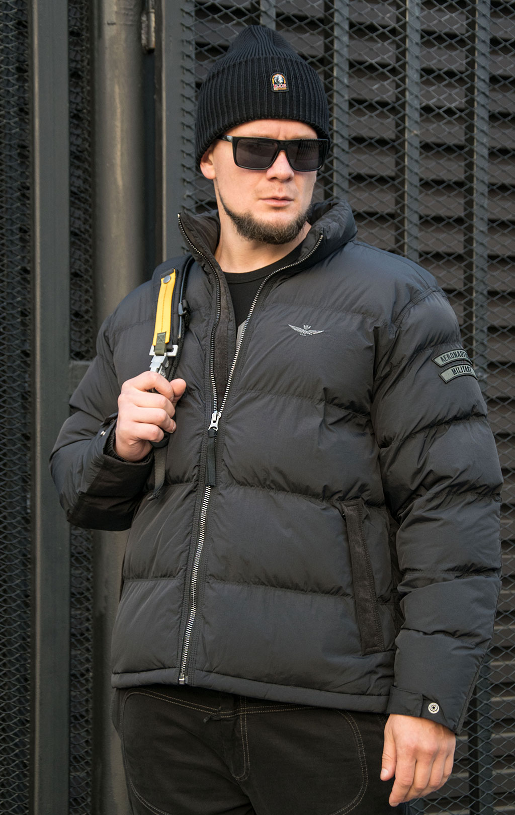 Куртка AERONAUTICA MILITARE FW 23/24 m/CN jet black (AB 2117) 