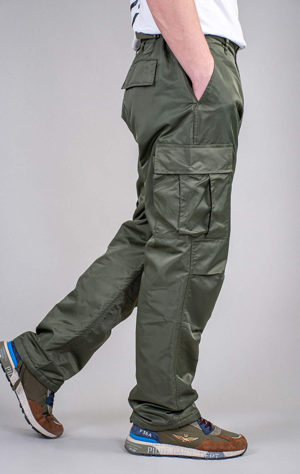 Брюки-карго BRANDIT Thermohose утеплённые olive 