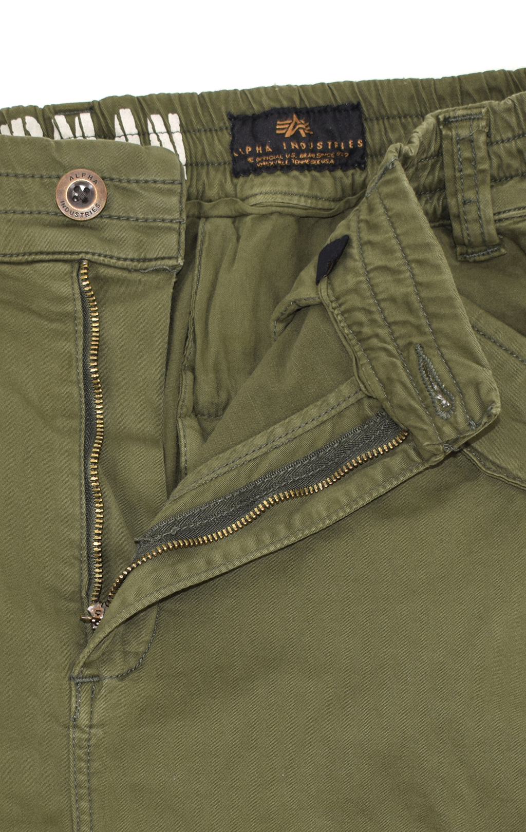 Брюки-карго ALPHA INDUSTRIES AIRMAN dark olive 