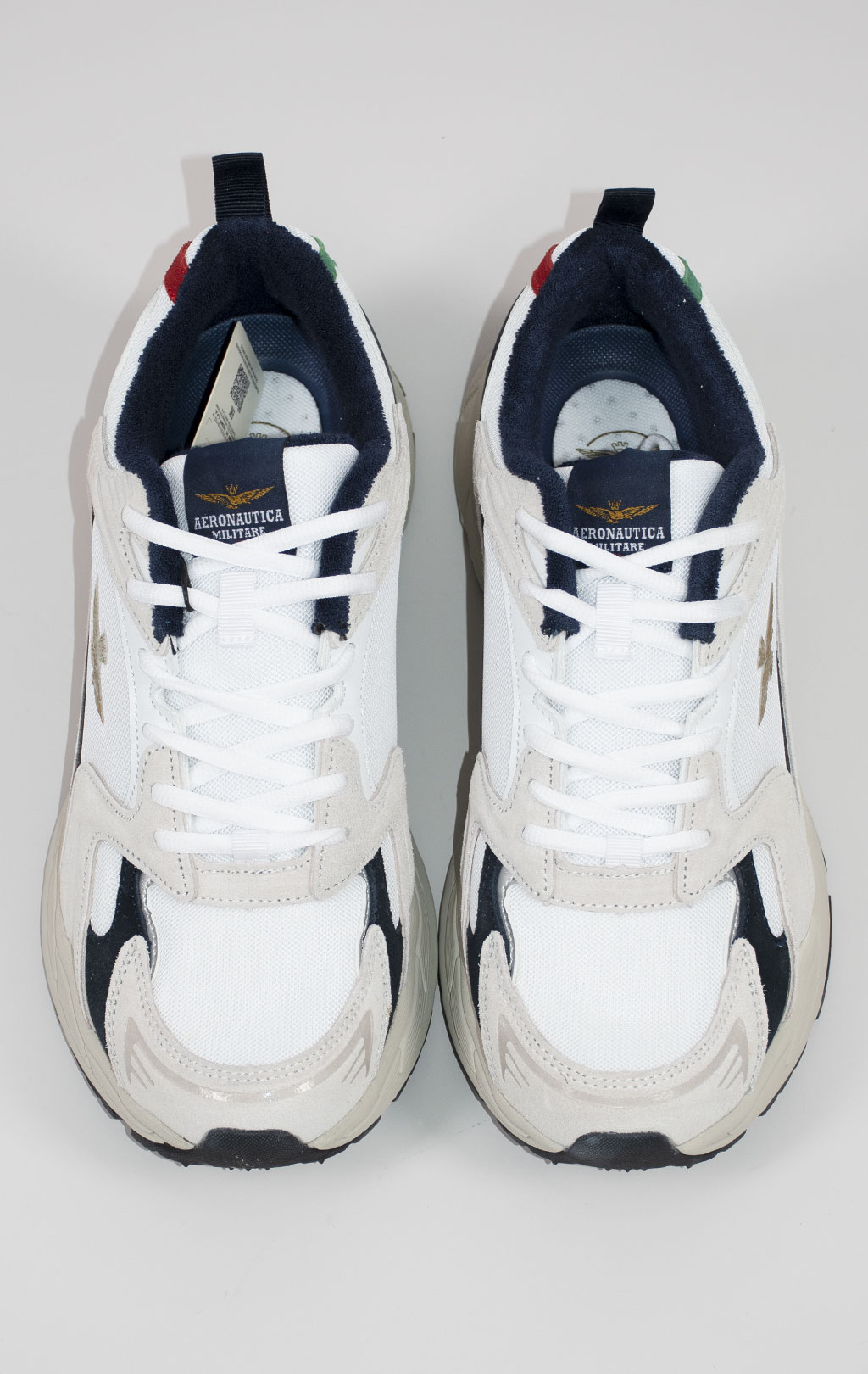 Кроссовки AERONAUTICA MILITARE SS 25 m/CN off white (SC 301) 