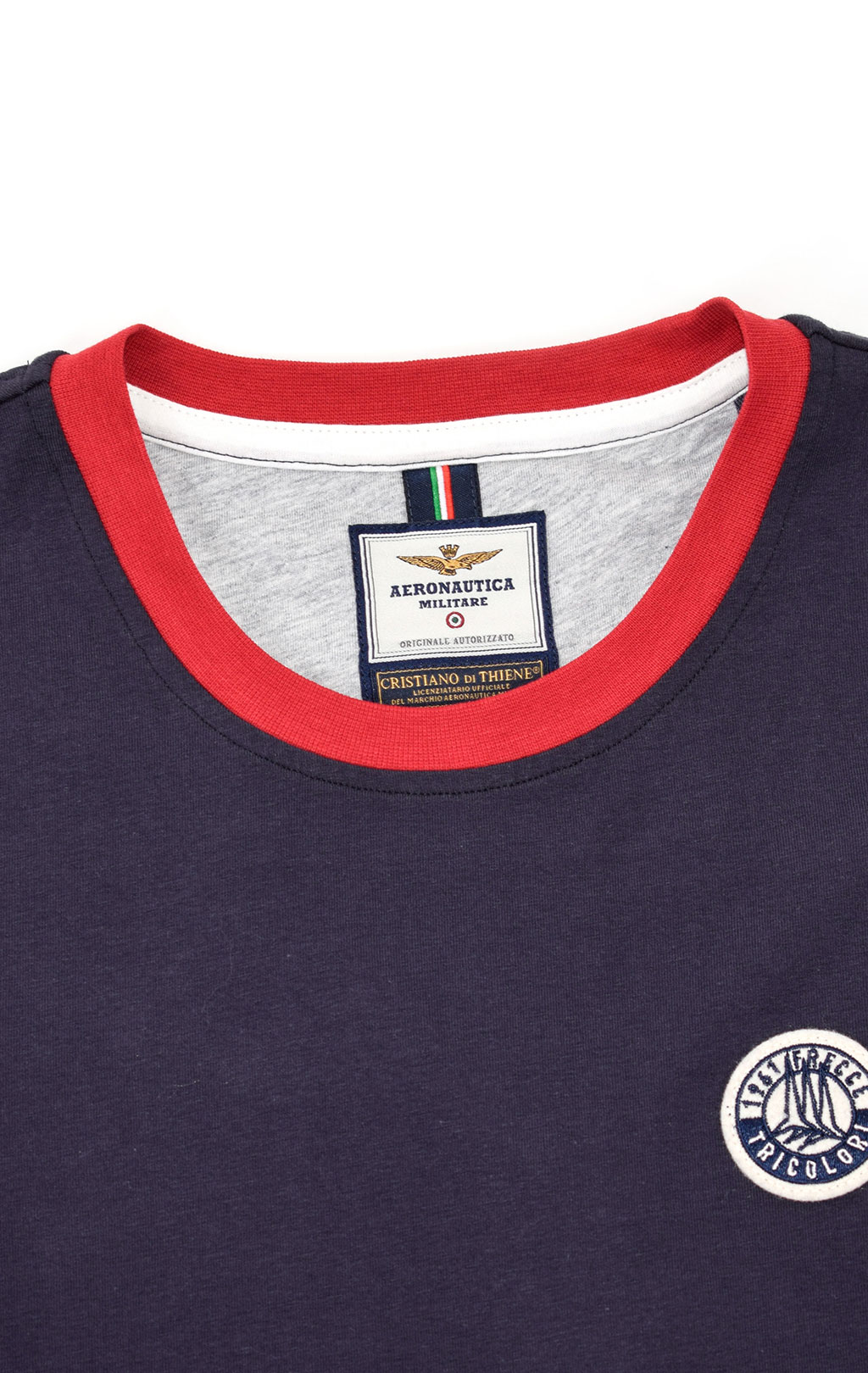 Футболка AERONAUTICA MILITARE SS 20 blue navy (TS 1699) 