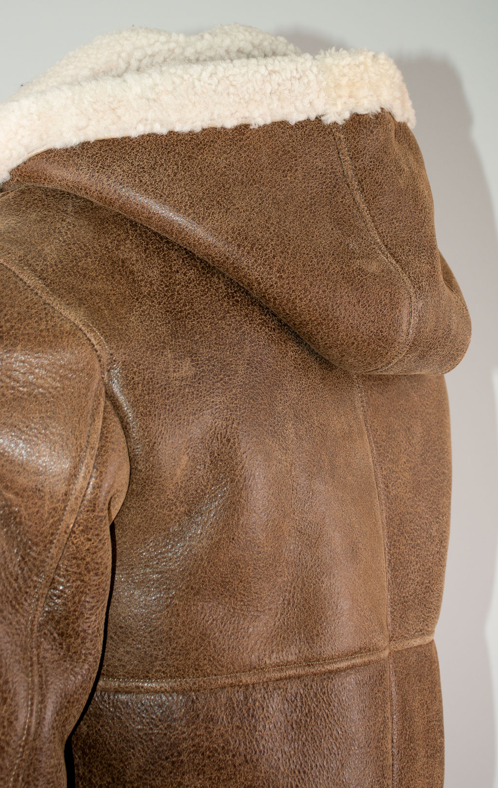 Куртка-пилот KODZIC B-3 HOODED SLIM FIT овчина FW 25/26 vintage khaki 