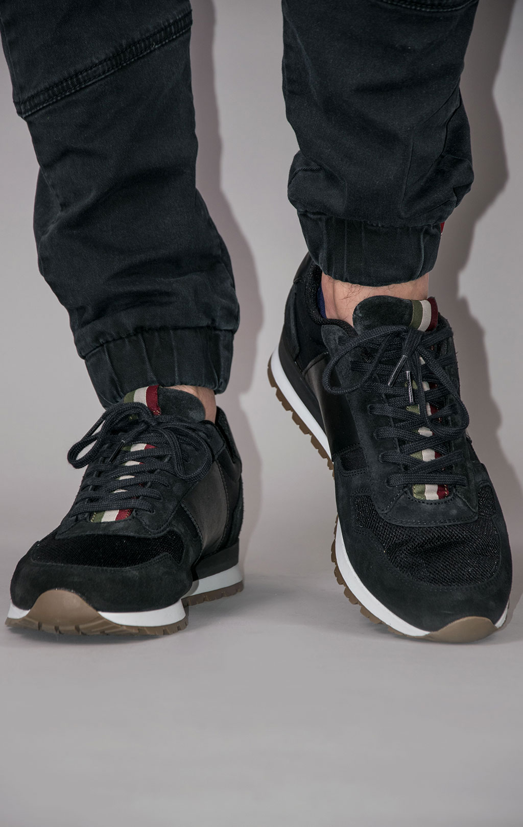 Кроссовки AERONAUTICA MILITARE SS 23 m/PT jet black (SC 246)