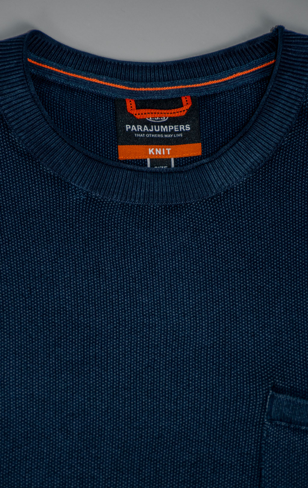 Футболка вязаная PARAJUMPERS CYRIL SS 25 m blue navy 