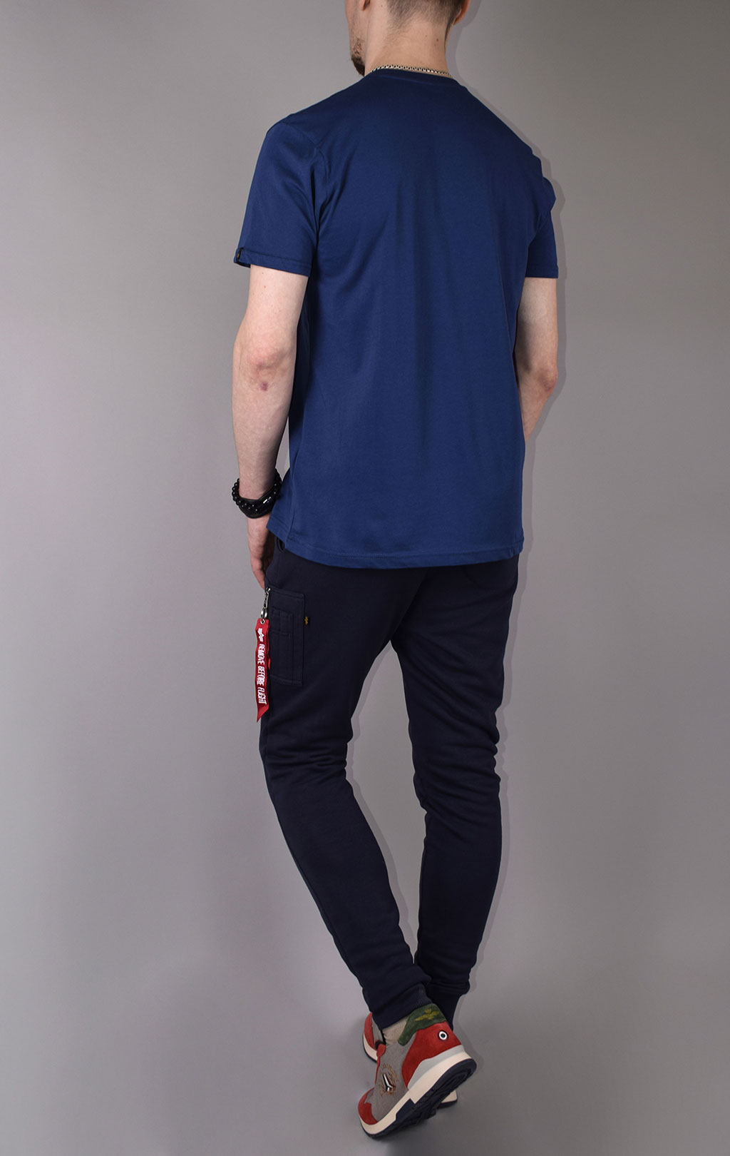 Футболка ALPHA INDUSTRIES ALPHA FJ new navy 