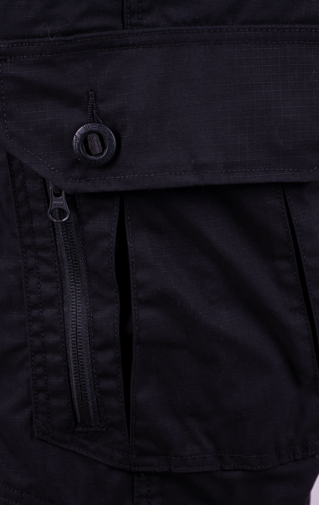 Брюки тактические Pentagon WOLF хлопок35%/полиэстер65% Rip-Stop stretch black 05031 
