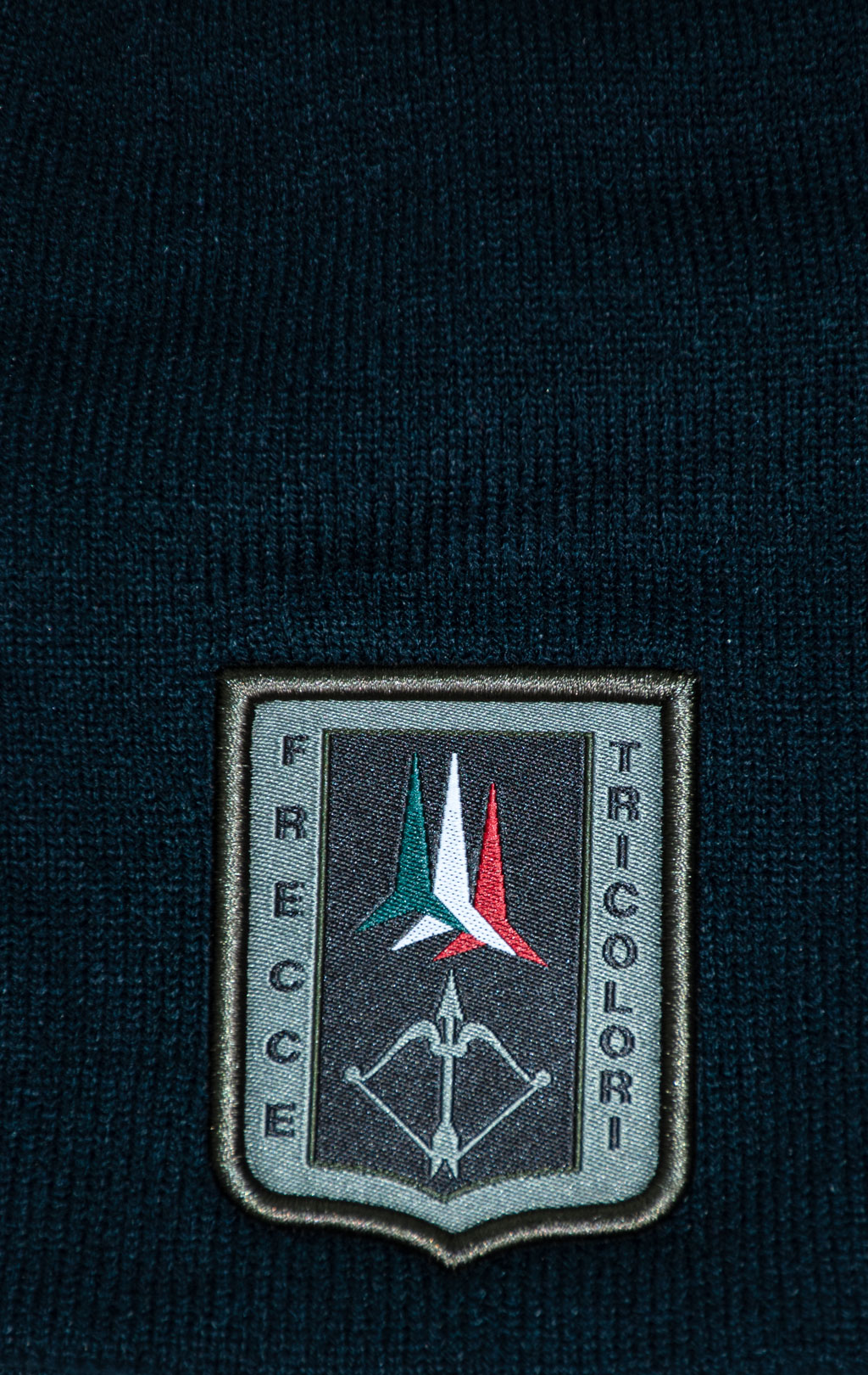 Шапка вязаная AERONAUTICA MILITARE FW 25/26/CN blue navy (CU 0036) 